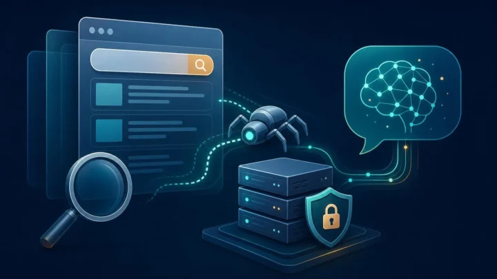ChatGPT Searchにおけるサイトのクロール許可と検索表示の関係を表したイメージ