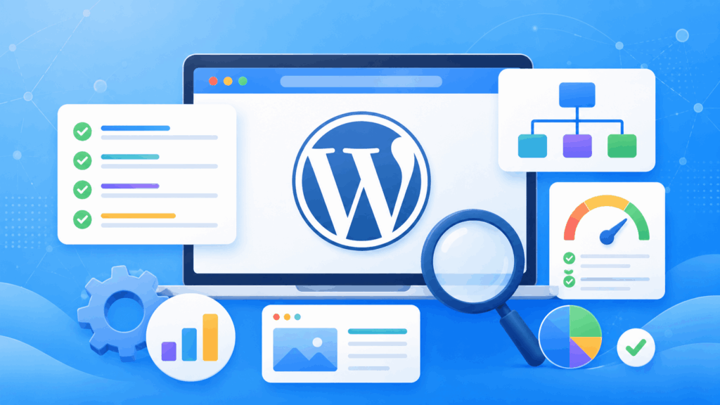 WordPress SEOチェックツール・設定・プラグイン・サイトマップを無料診断