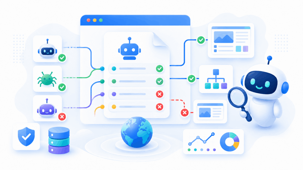 robots.txt・AIクローラーチェックツール・無料診断